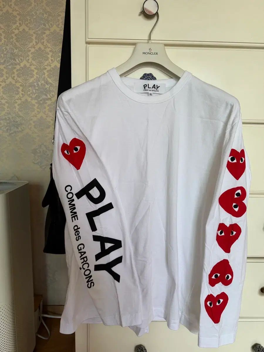 コム・デ・ギャルソン PLAY 長袖Tシャツ XXLサイズ