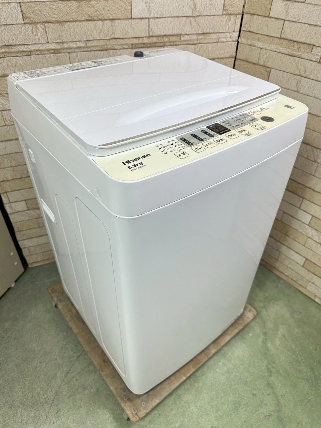 高年式】大阪・尼崎配送設置無料☆3か月保障付き☆洗濯機☆ハイセンス