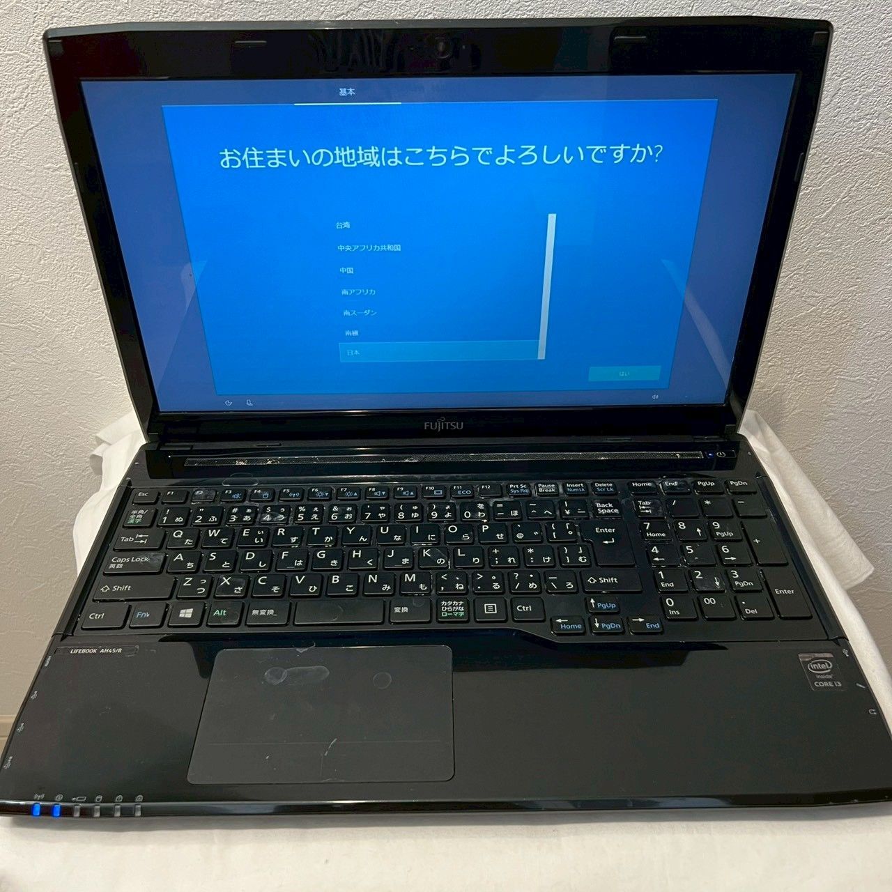 動作品】富士通 LIFEBOOK AH45/R Core i3 Windows8 AC付 - メルカリ