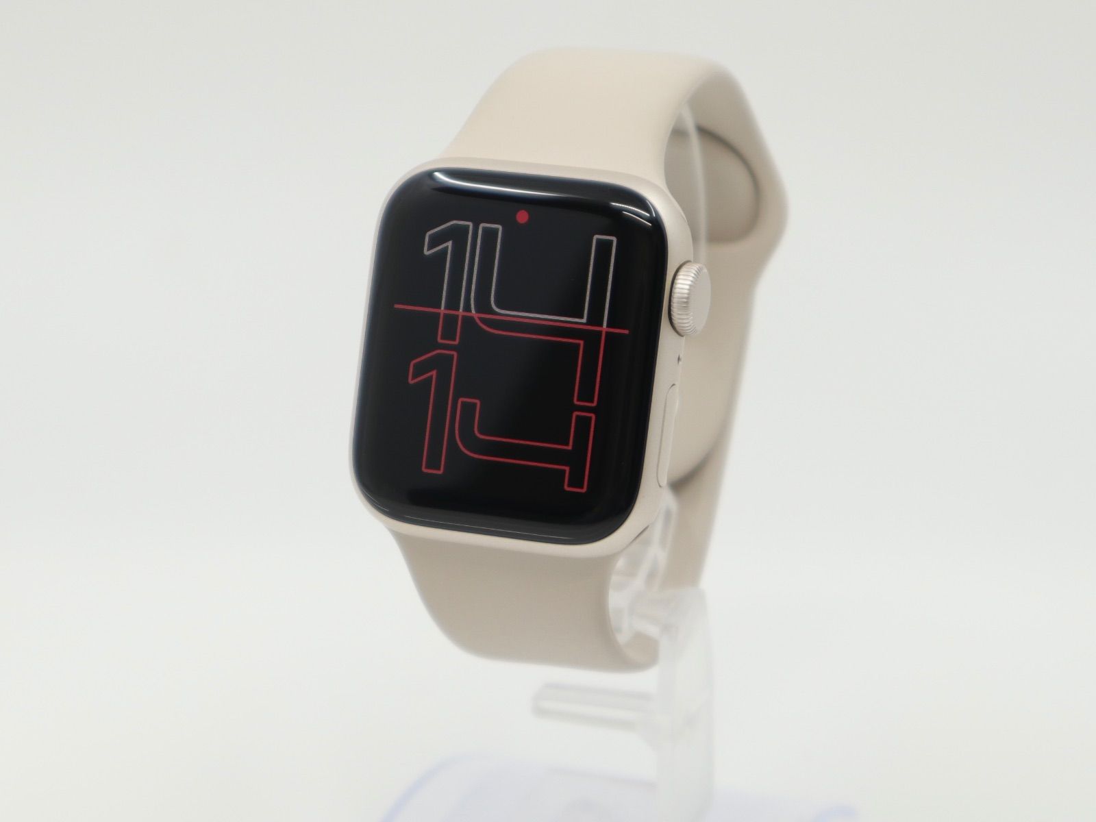 【中古】 Apple Watch SE 第2世代 40ｍｍ GPS スターライトスターライトスポーツバンド S/M MR9U3J/A #1997