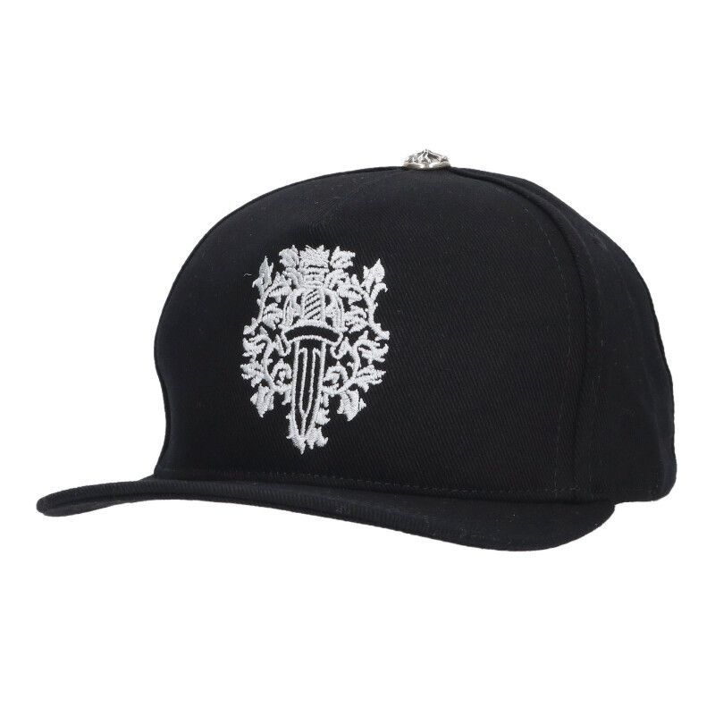 クロムハーツ　帽子 クロムハーツ TRUCKER CAP/デニムトラッカー ヴァインダガー刺繍クロス