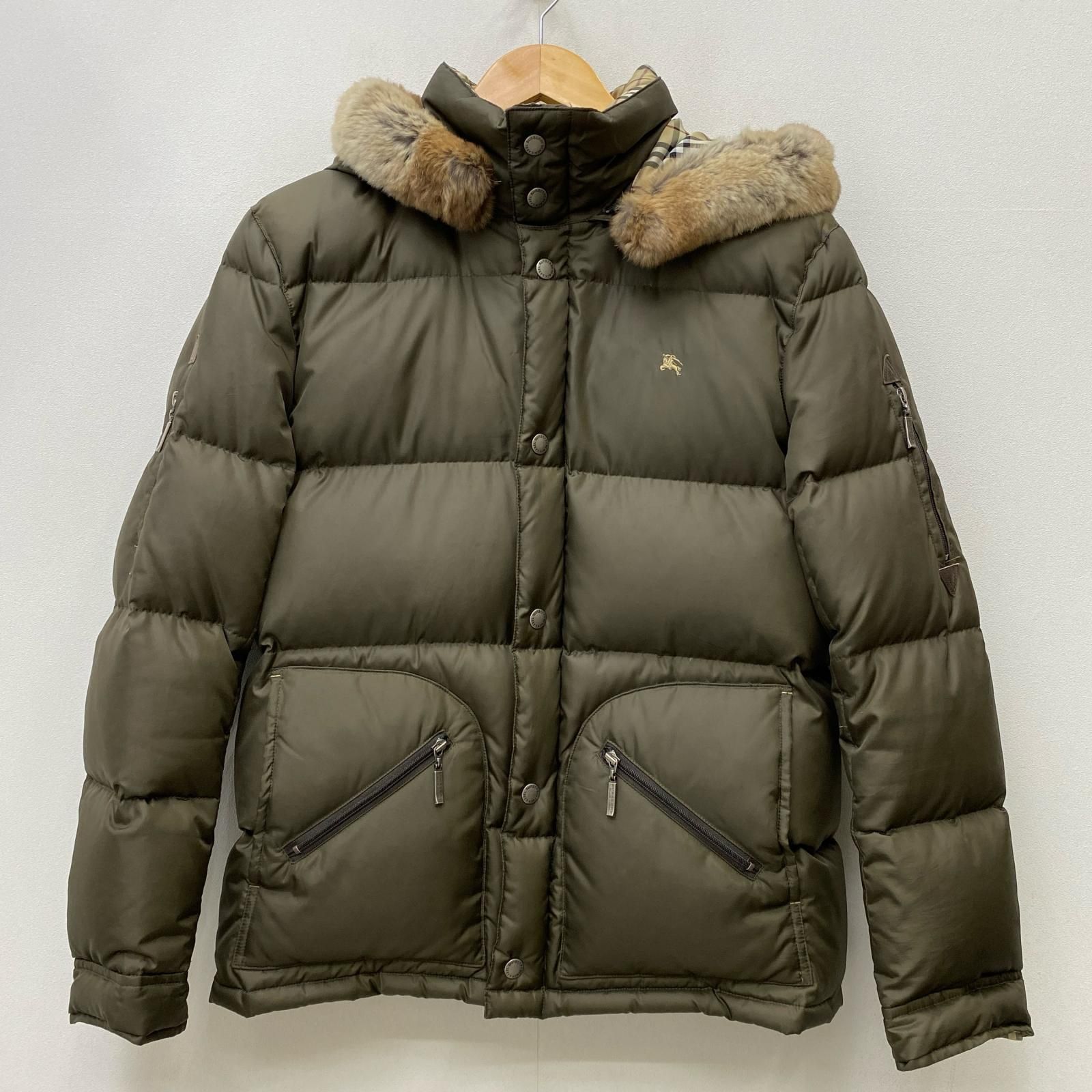 【加古川店】 中古 BURBERRY BLACK LABEL | バーバリーブラックレーベル ダウンジャケット BMP04-533-78 ブラウン サイズ：M 【94】
