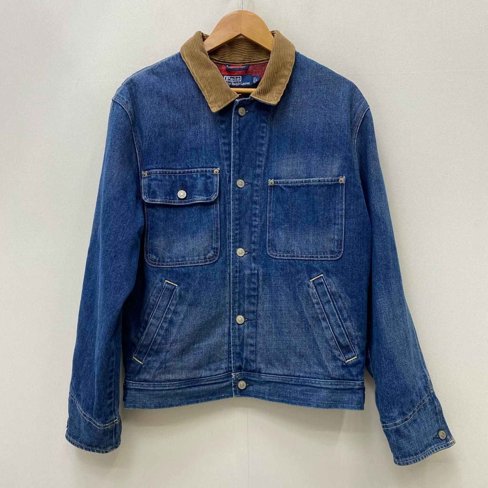 【加古川店】 中古 POLO RALPH LAUREN | ポロ・ラルフローレン デニム JR-RL-NA3843 ブラック サイズ：L 【93】