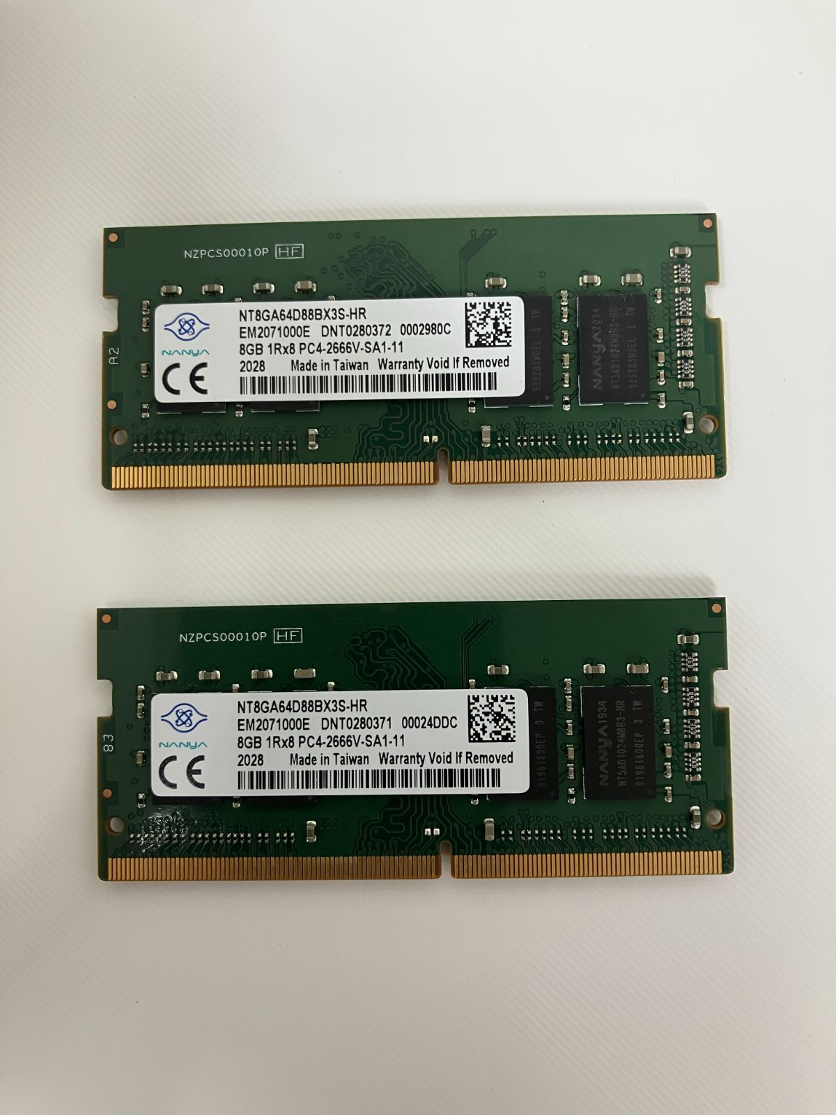 BUFFALO ノートPC用メモリ 16GB(8GB×2枚組） - メルカリ