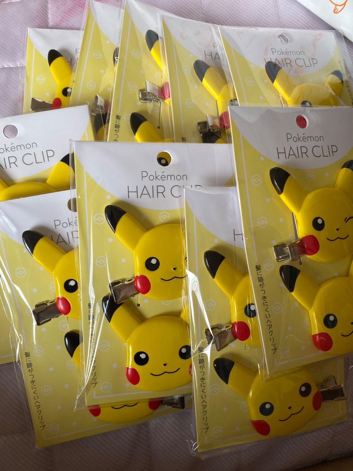 ポケモン ヘアクリップ ピカチュウ マリモクラフト 10点セット 未開封品