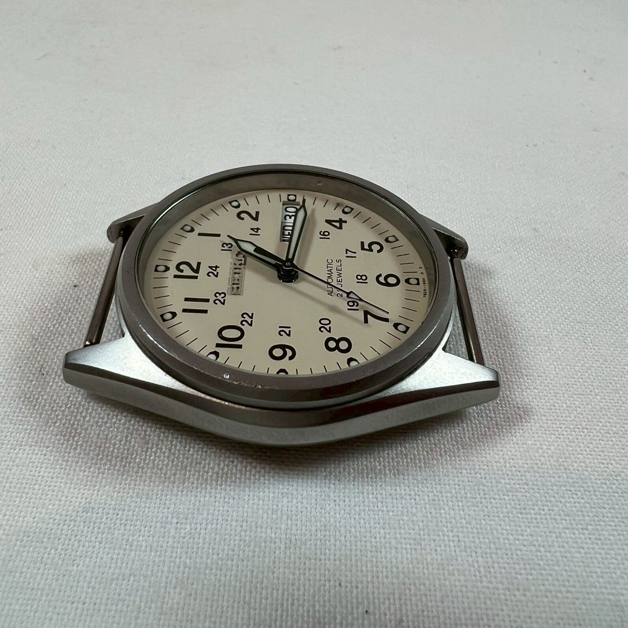 稼働品】SEIKO 5 7S26-3060 自動巻き 21石 デイデイト ベルトなし/No