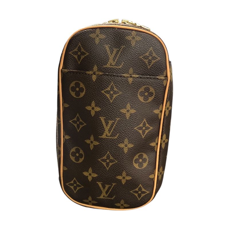 ルイ・ヴィトン LOUIS VUITTON ポシェット・ガンジュ M51870 ブラウン モノグラム・キャンバス メンズ ボディバッグ