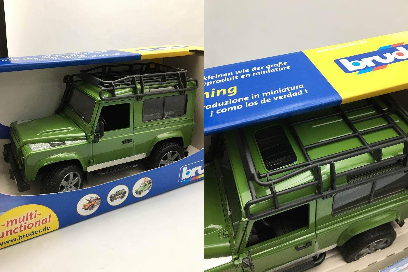 bruder ランドローバー ディフェンダー 1:16 ドイツ製 ブルーダー オフ