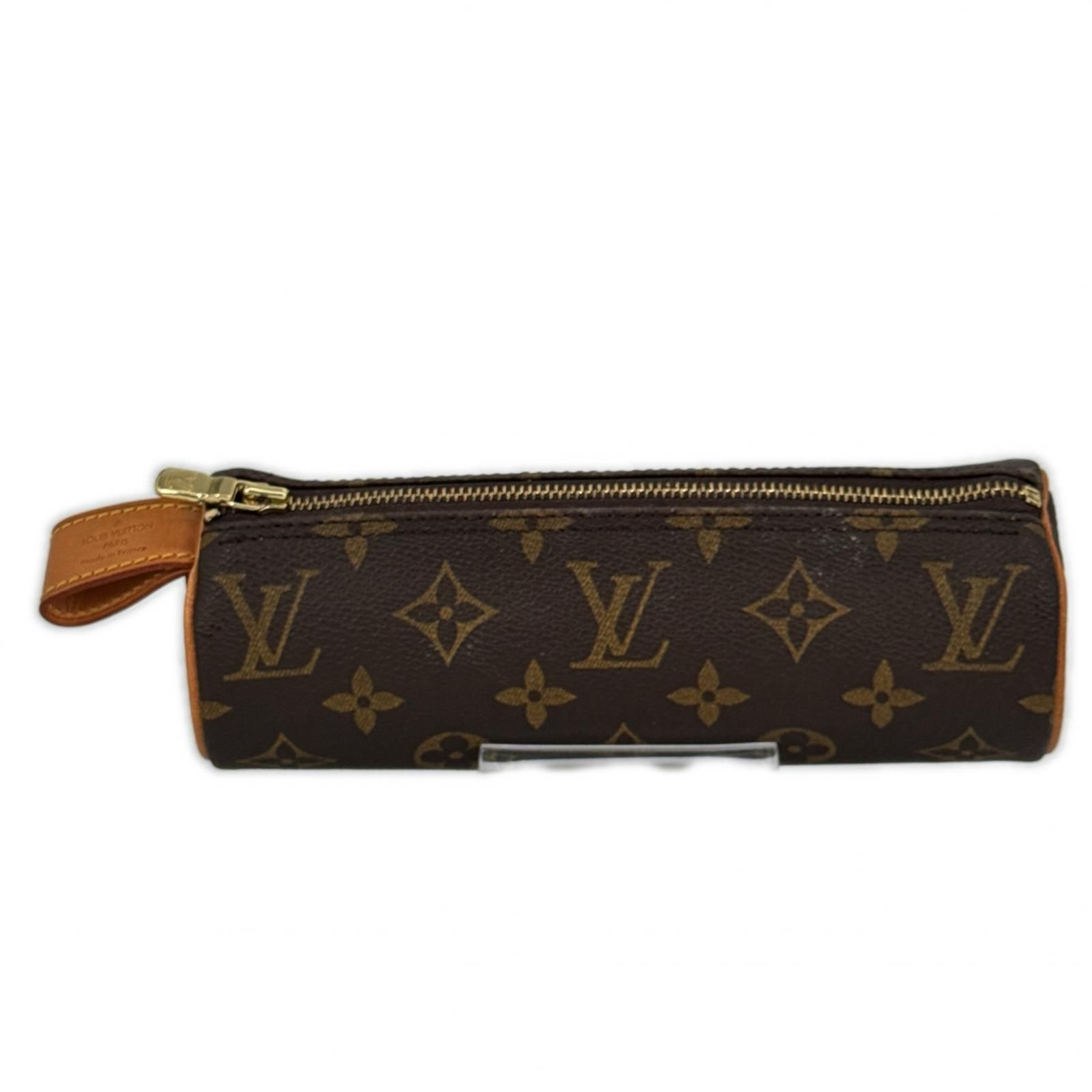 LOUIS VUITTON ルイ・ヴィトン M47630 ポーチ ファッション小物 円筒型 トゥルース・ロンド ブラウン モノグラム TH0977 ユニセックス