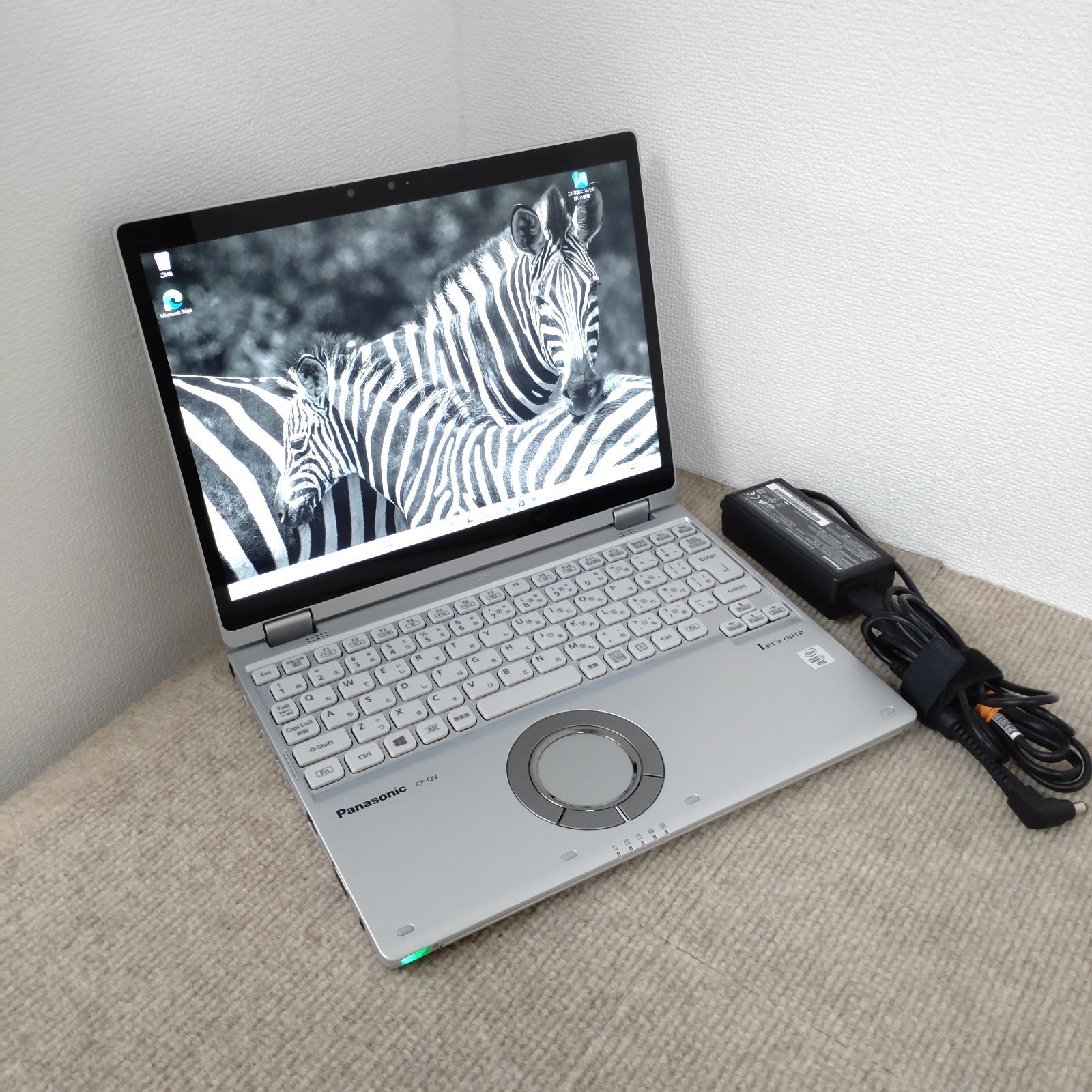 【送料無料】Panasonic CF-QV9 / 2in1タッチ / I7-10810U / 16GB / SSD512GB / Win11 / バッテリー良好 / LTE / カメラ内蔵 / 12型 / NB506