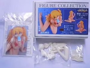 フィギュア 惣流・アスカ・ラングレー 水着（アイスキャンディ） 「新世紀エヴァンゲリオン」 フィギュアコレクションNo.88 1/8 レジンキャストキット【10日以内発送】