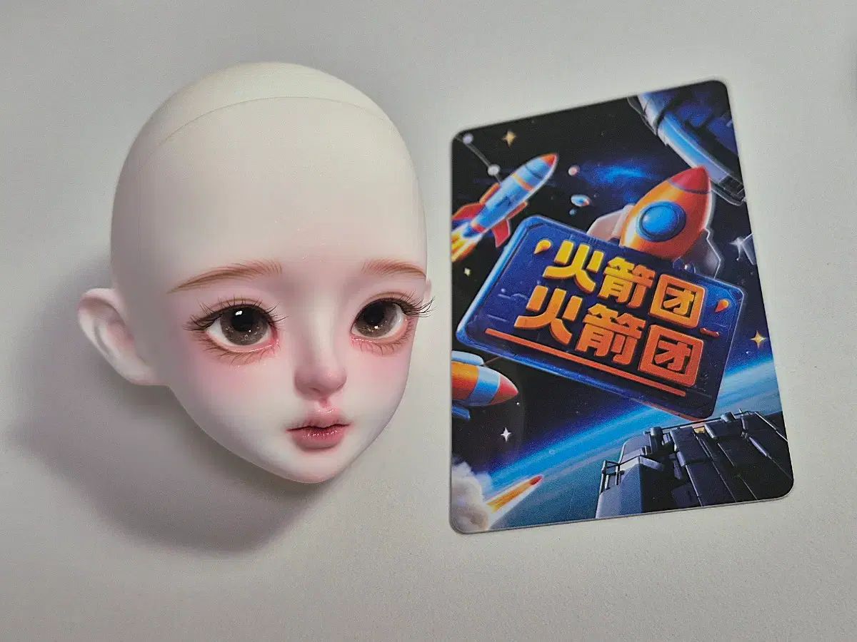カード + HEAD + 眼球 旧官 msd 球体関節人形 HEAD