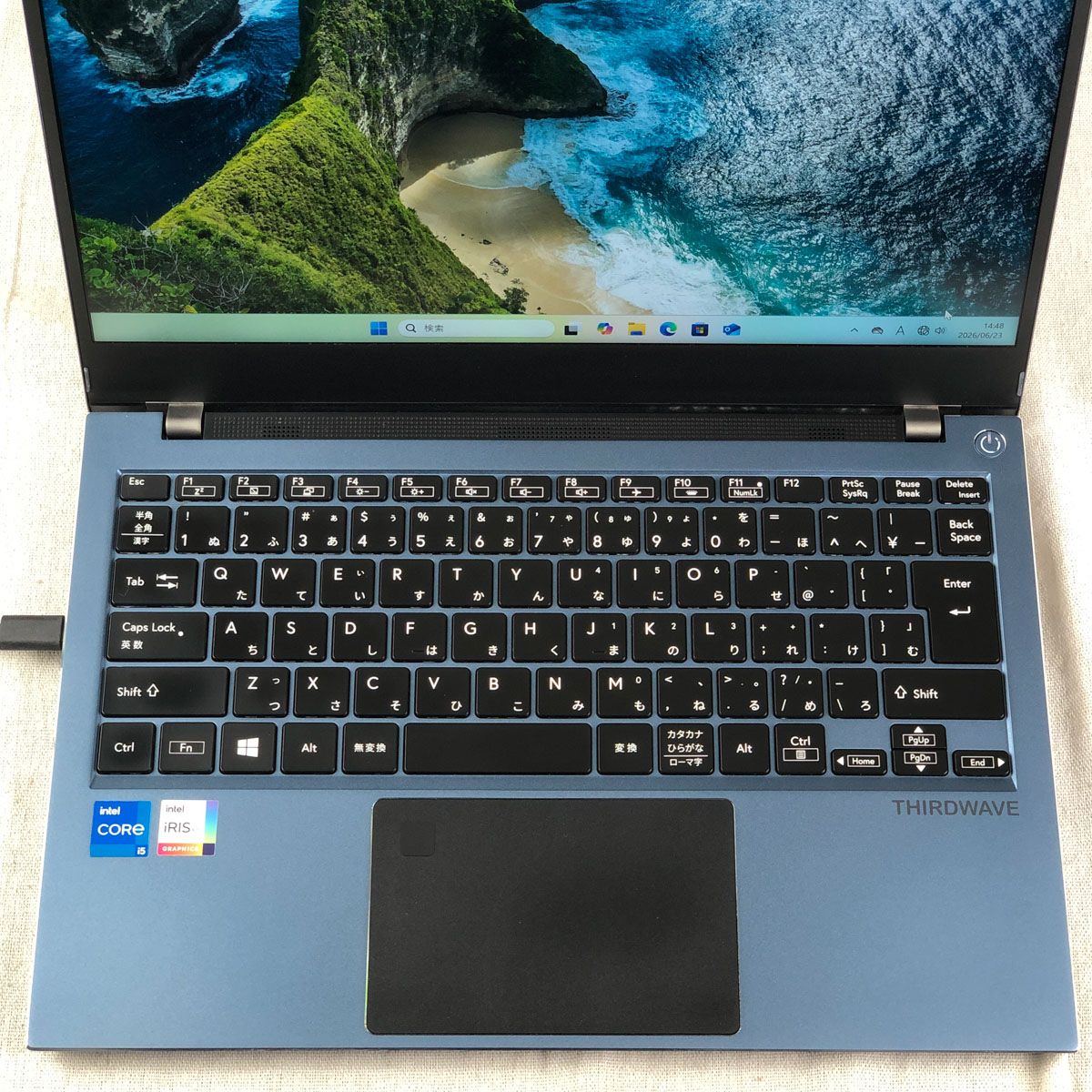 THIRDWAVE搭載 Core i5 ◇ジャンク品◇ノートPC パソコン THIRDWAVE F-14TG【i5-1135G7
