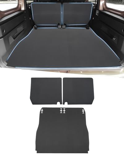 Mixsuper アトレー S700V S710V ラゲッジマット バックマット 2D Atrai S7系 ラゲッジトレイ アトレー 背もたれカバー シートバックカバー 荷台 防水マット 2021年12月-現行 PVC滑り止め素材 巻け収納 295efe30