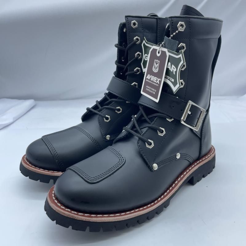 【中古】AVIREX YAMATO BOOTS 26.5cm AV2100-01 ブラック アヴィレックス[19] 16,629円