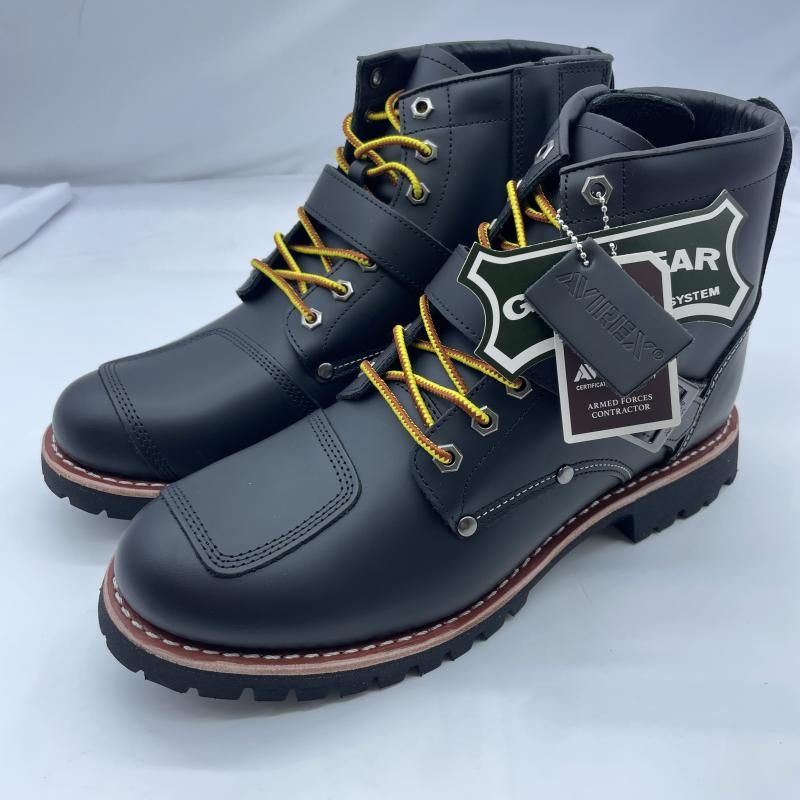 【中古】AVIREX TIGER BOOTS  AV2931-01 サイズ28cm ブラック アヴィレックス[19][240019537574] 中古】AVIREX TIGER BOOTS AV2931-01 サイズ28cm ブラック
