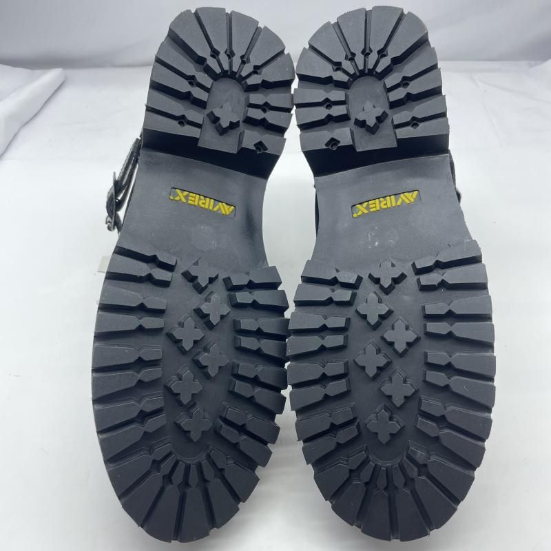 中古】AVIREX TIGER BOOTS AV2931-01 サイズ28cm ブラック
