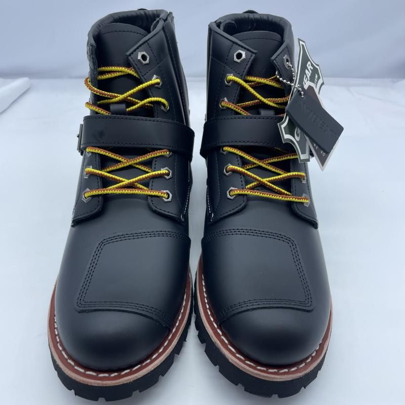 中古】AVIREX TIGER BOOTS AV2931-01 サイズ28cm ブラック