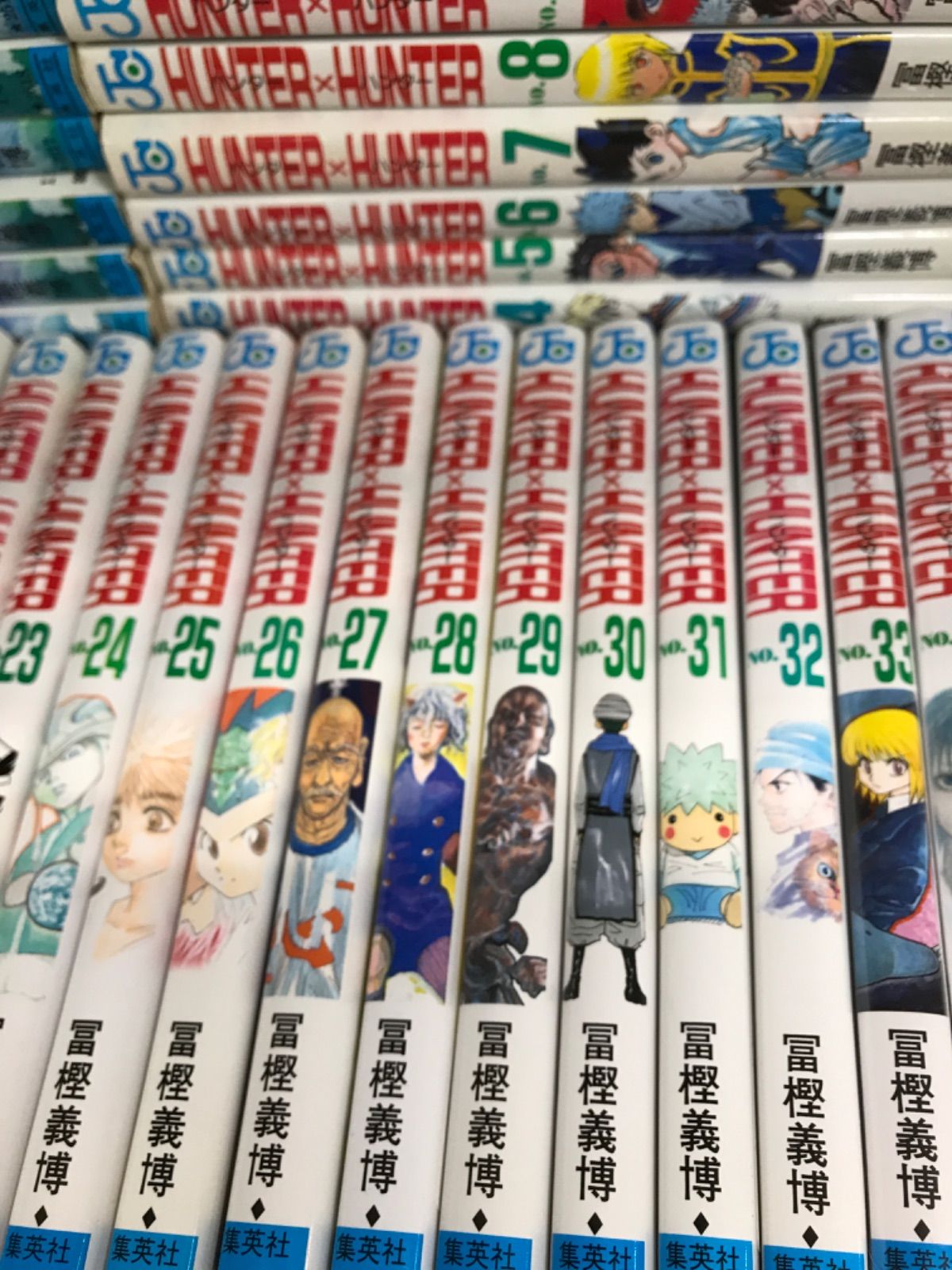 ☆【未開封あり】ハンターハンター・幽遊白書・レベルE コミック全巻