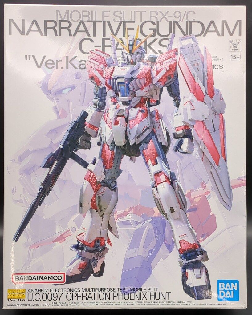 BANDAI SPIRITS MG 1/100 機動戦士ガンダムNT ナラティブガンダム C装備 Ver.Ka