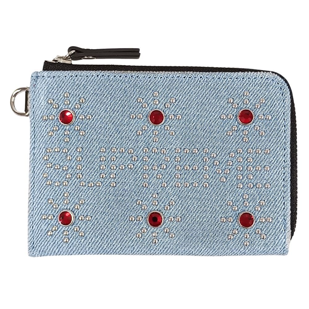 SUPREME シュプリーム × HTC Studded Wallet コインケース ブルー 正規