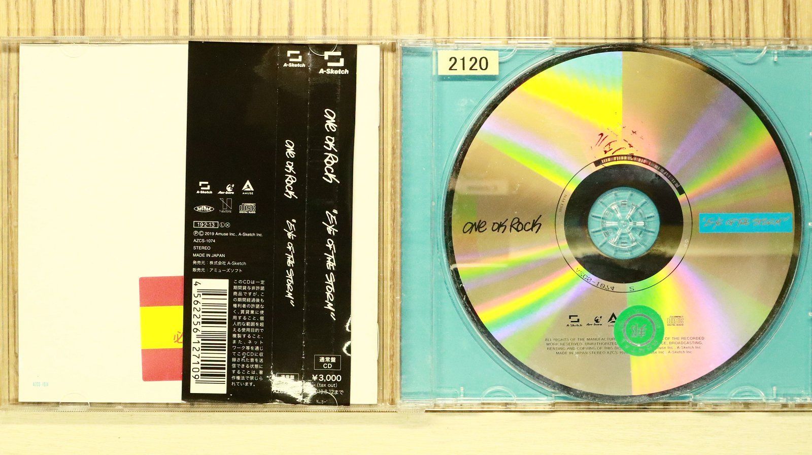 国内盤CD☆ワンオクロック/ONE OK ROCK□ Eye of the Storm (通常盤