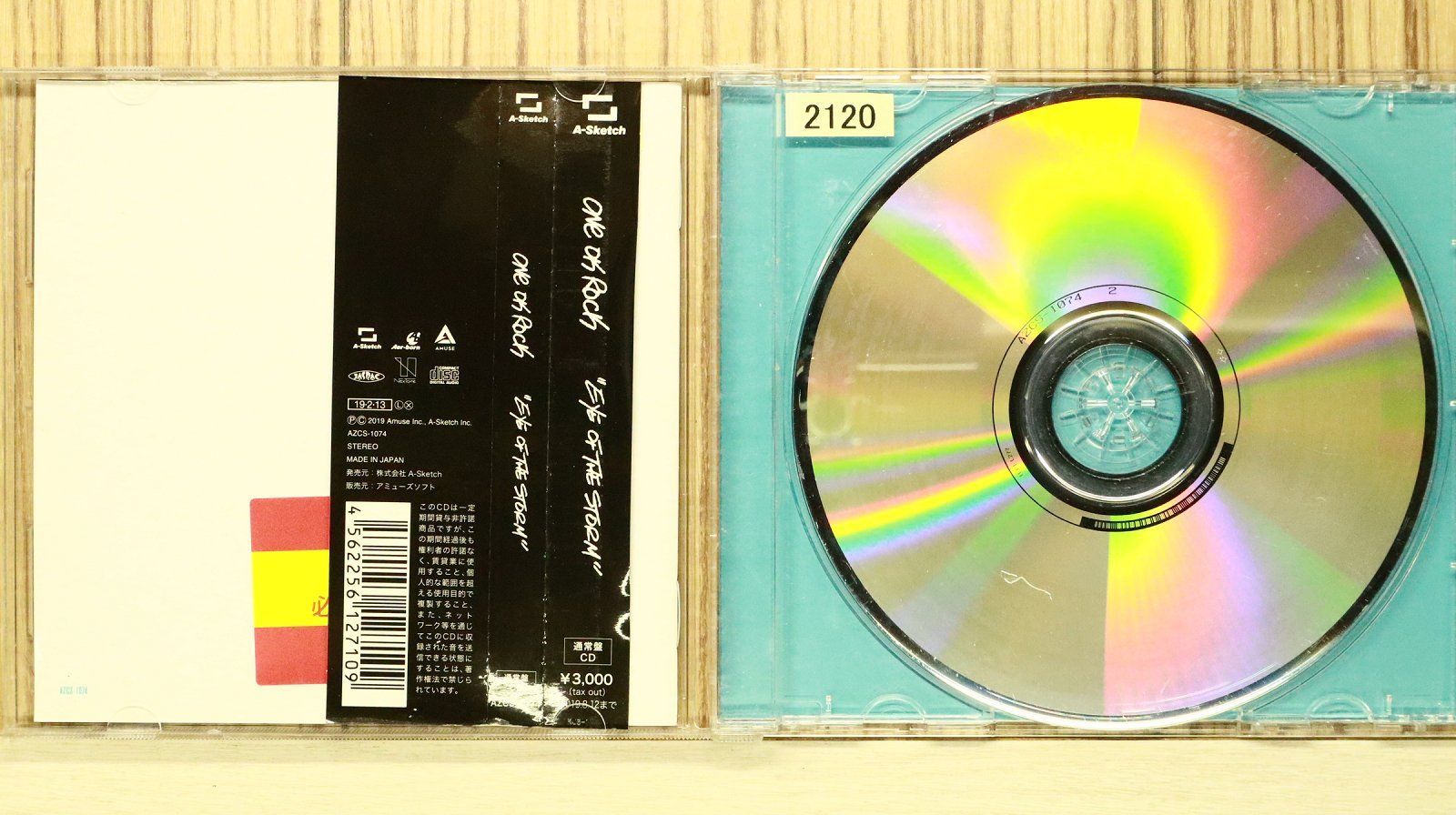 国内盤CD☆ワンオクロック/ONE OK ROCK□ Eye of the Storm (通常盤