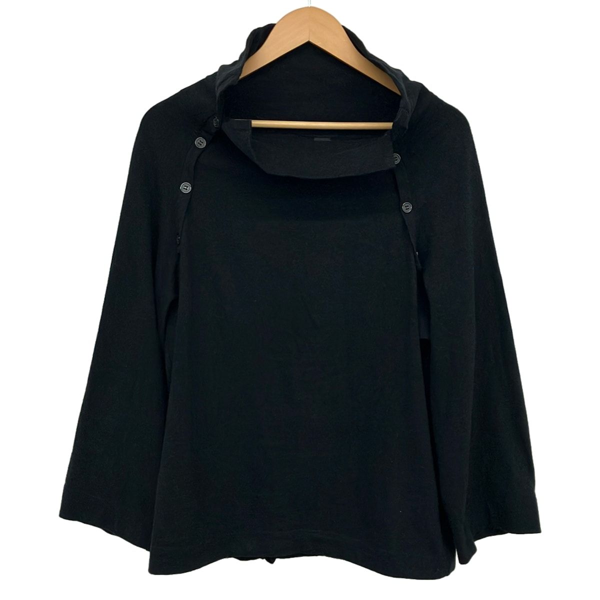 Y's(ワイズ) 長袖カットソー サイズ2 M レディース美品 - 黒