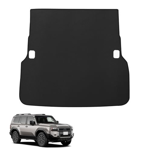 R★新型 ランクル250 車種専用 ラゲッジマット 5人乗り ランドクルーザー250 専用 2Dトランクマット PVC素材 カーゴマット 滑り止め 巻け収納 保護マット 防水 耐汚れ 耐摩擦 ラゲッジトレイ 取付簡単 カスタム 内装パーツ