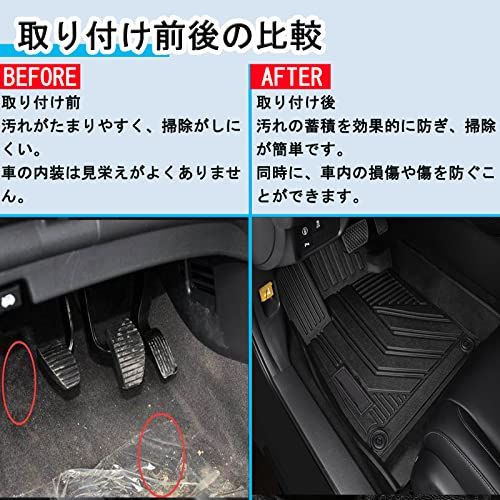 R★スズキ ジムニー JB64型 JB74型 3Dフロアマット ジムニー 立体フロアマット オートマ用 TPE素材 カスタムパーツ 防水 滑り防止 耐汚れ 車種専用設計 取付簡単 保護パーツ カー用品 (AT車用) (H30.7～現行)