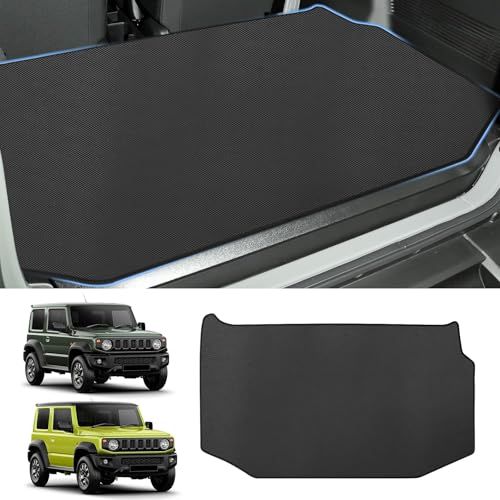 R★新型 ジムニー JB64 ジムニーシエラ JB74 車種専用 ラゲッジマット JIMNY JB04系 専用 2Dトランクマット PVC素材 カーゴマット 滑り止め 巻け収納 保護マット 防水 耐汚れ 耐摩擦 ラゲッジトレイ 取付簡単 カスタム 内装パーツ