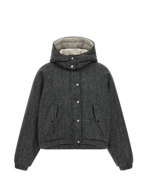 BRUNELLO CUCINELLI ウールダウンジャケット 送料無料
