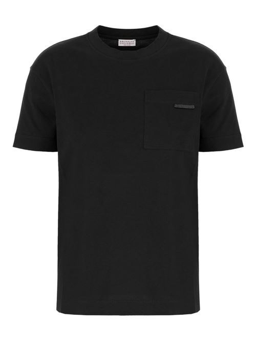 BRUNELLO CUCINELLI コットン Tシャツ 送料無料
