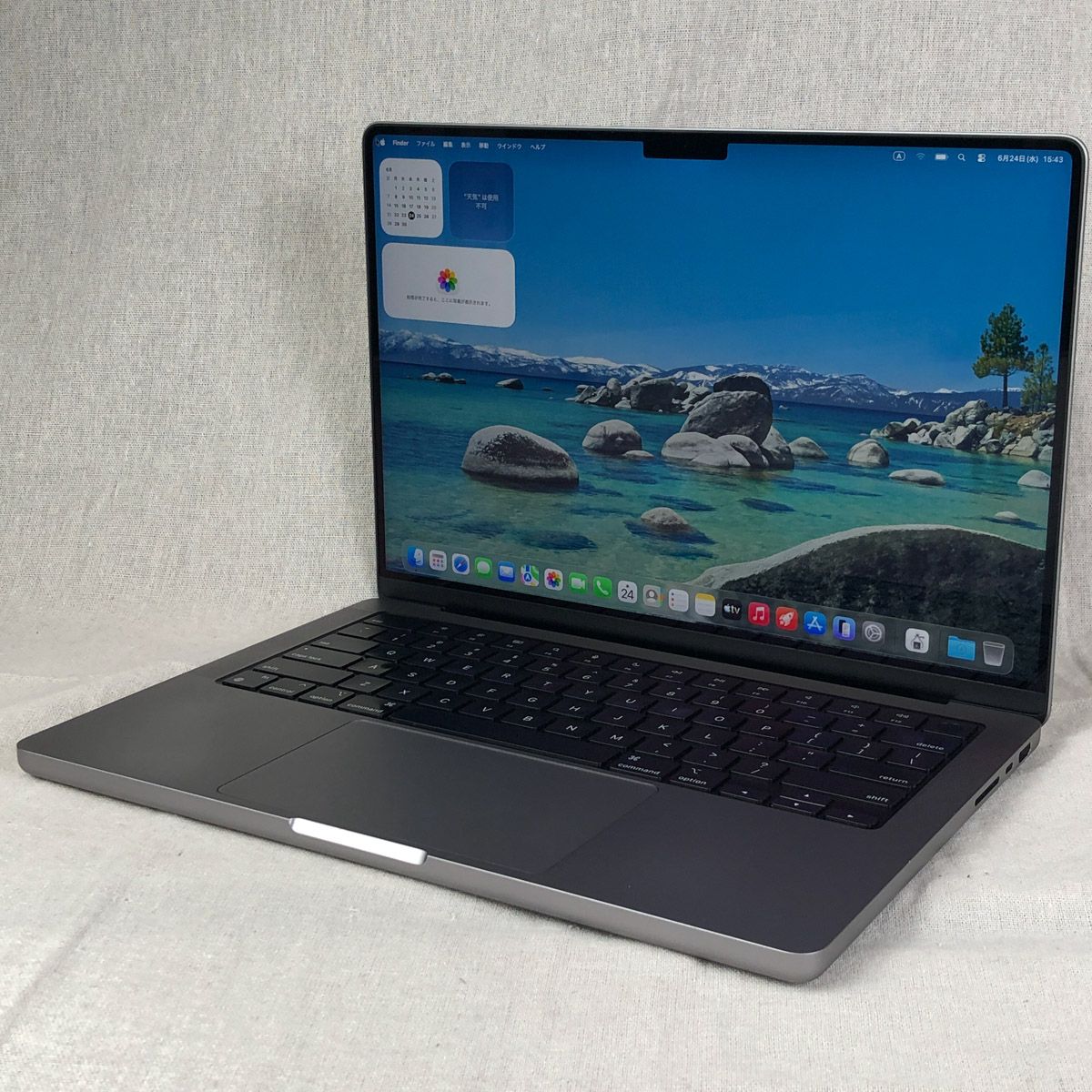 【本体のみ】Apple MacBook Pro (14インチ 2021) 【M1 Pro（CPUコア8/GPUコア14）・メモリ16GB・SSD512GB】A2442 EMC3650/mb-261352（465208）