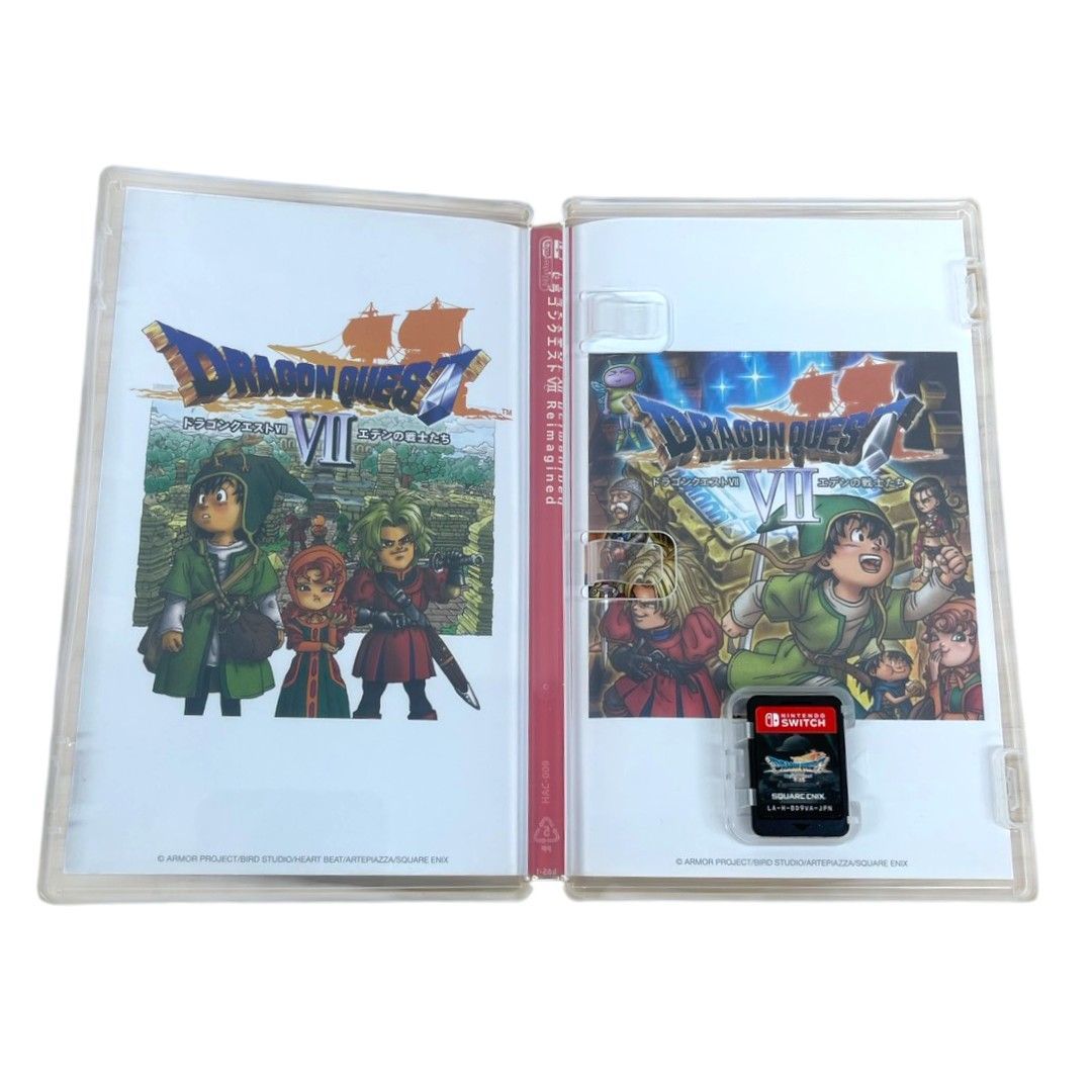 Nintendo Switchソフト ドラゴンクエストVII Reimagined 動作確認済み