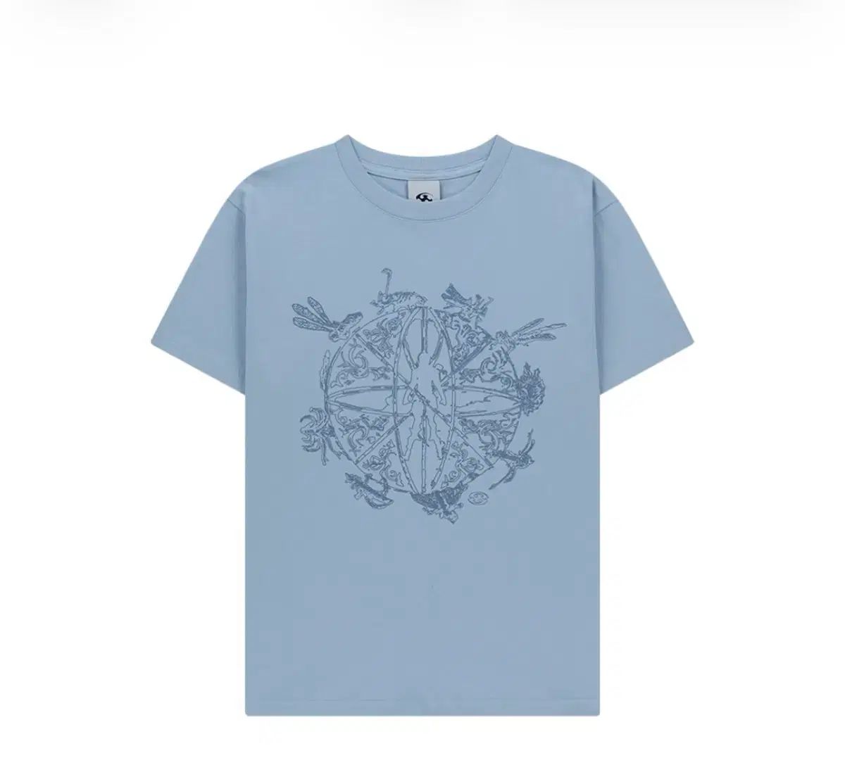 サンサンギアー コーデ Tシャツ ブルー