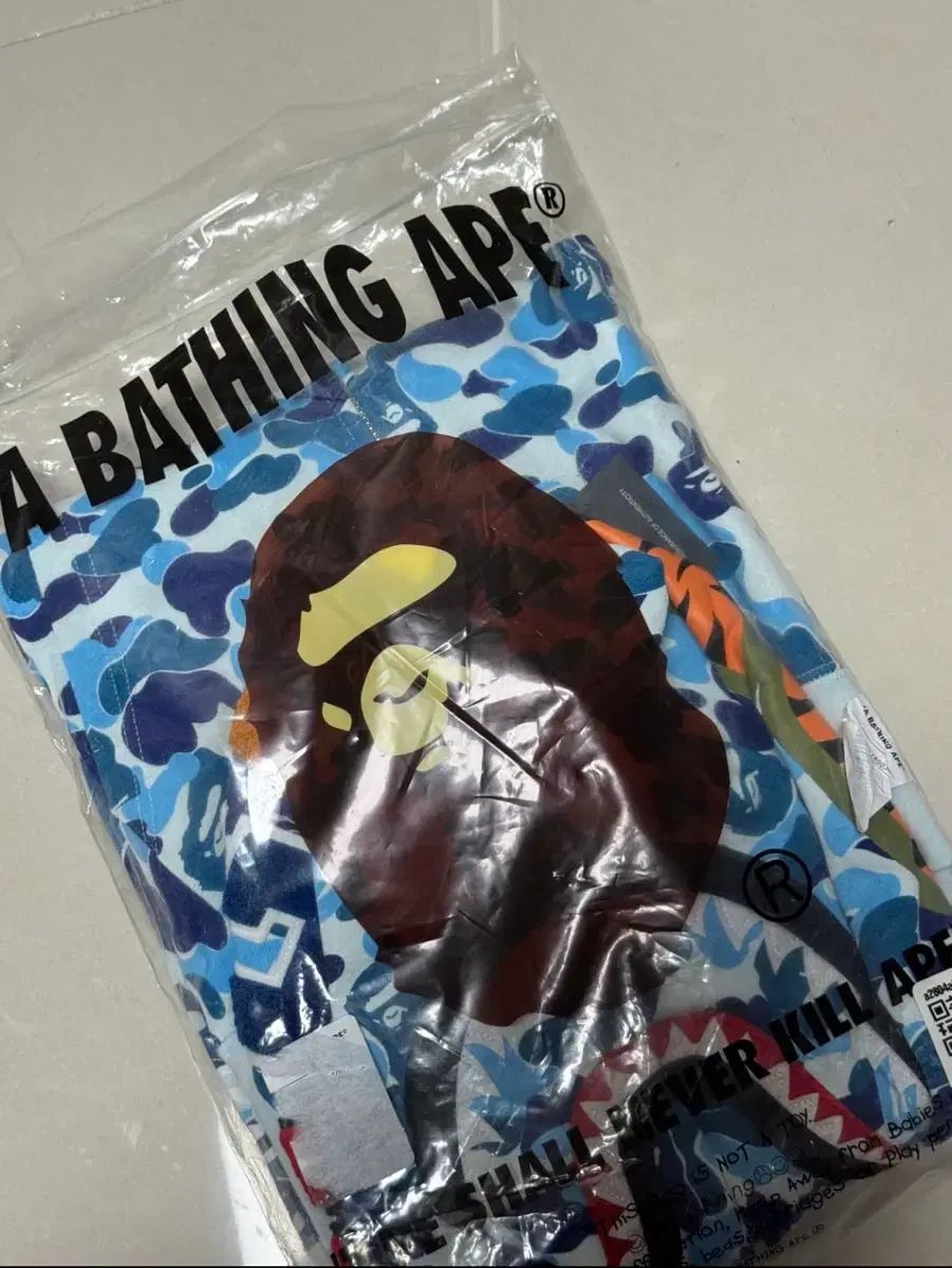 新品 A BATHING APE アベイシングエイプ ブルー ジップアップ フーディー 55,248円