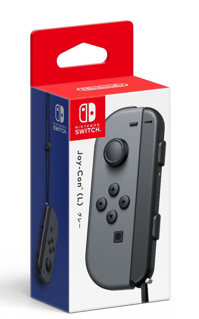 【任天堂純正品】Joy-Con (L) グレー [単品]
