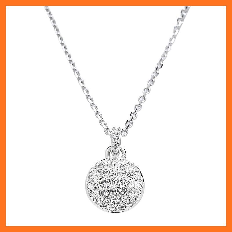【新品】 [Swarovski] スワロフスキー ネックレス Meteora ペンダント クリア 5683446 ジュエリー [並行輸入品]