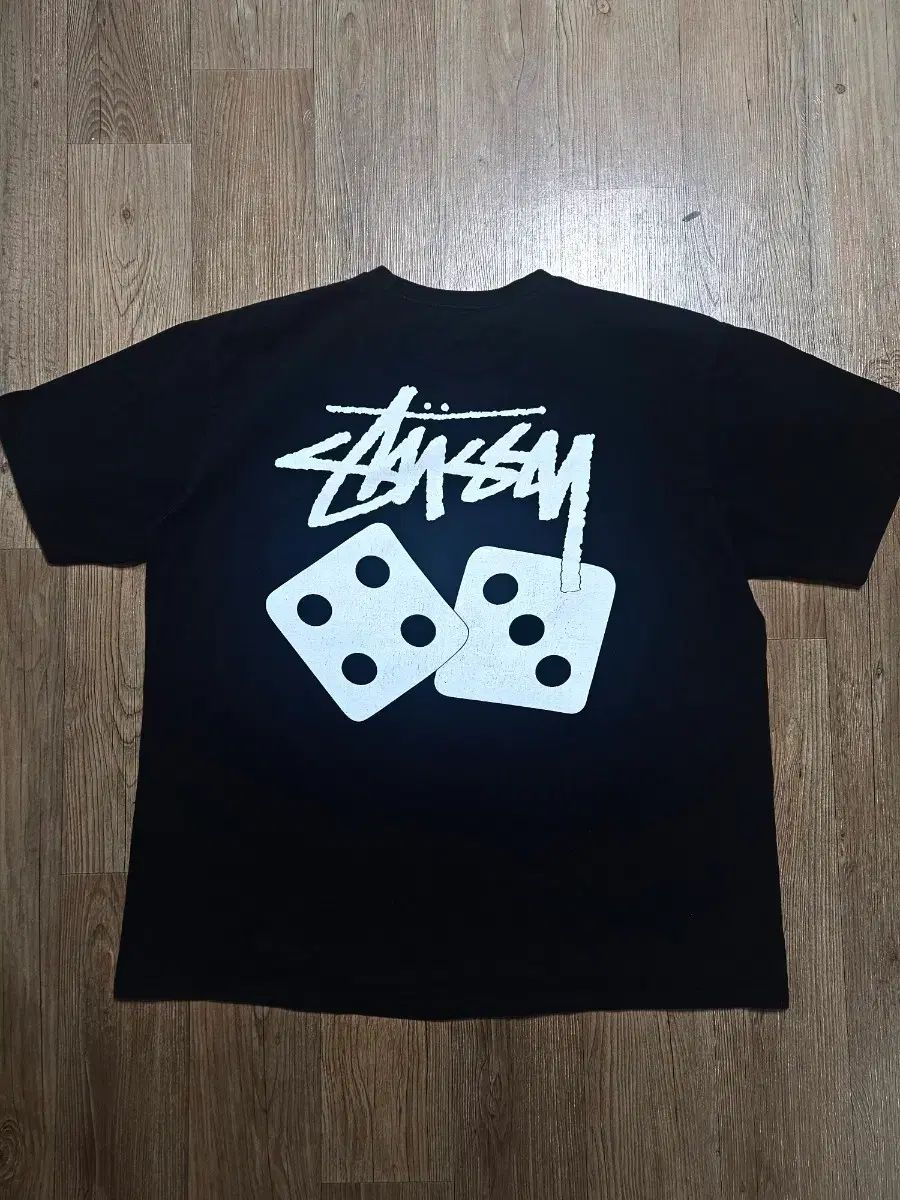 STUSSY DICE PIGMENT Tシャツ XLサイズ