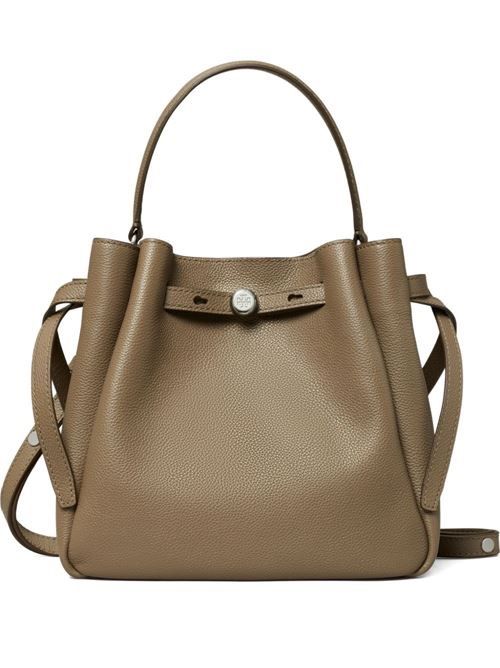 TORY BURCH ロミー レザー バケットバッグ 送料無料