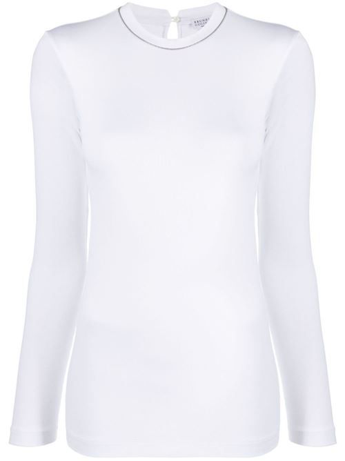 BRUNELLO CUCINELLI コットン Tシャツ 送料無料