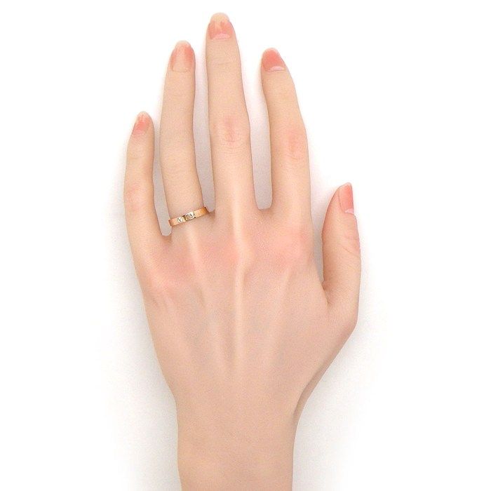 カルティエ Cartier リング C ドゥ カルティエ ウェディング バンド