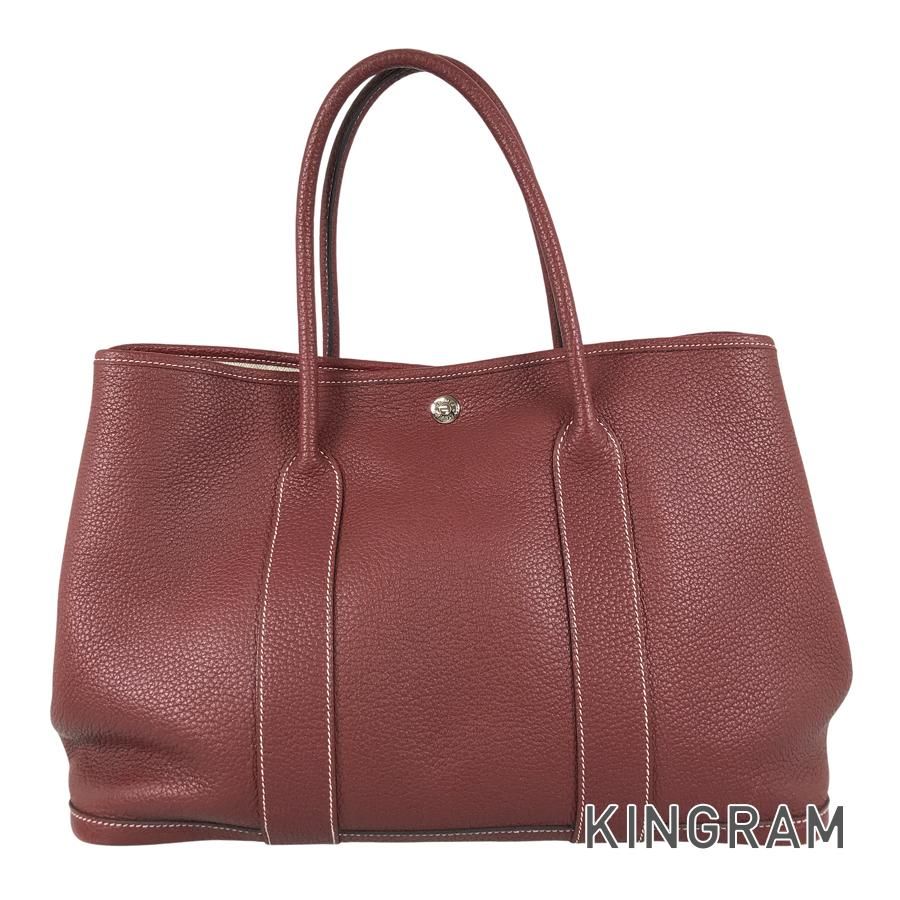 エルメス HERMES ガーデンパーティ PM ネゴンダ トートバッグ ssh【中古】