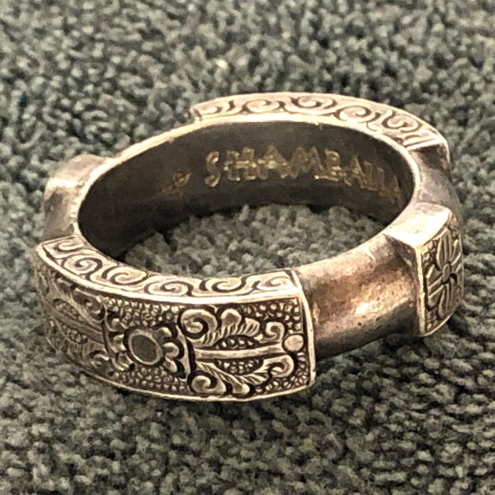 m001 X SHAMBALLA シャンバラ シルバーリング 17.5号 925 アクセサリー SILVER RING