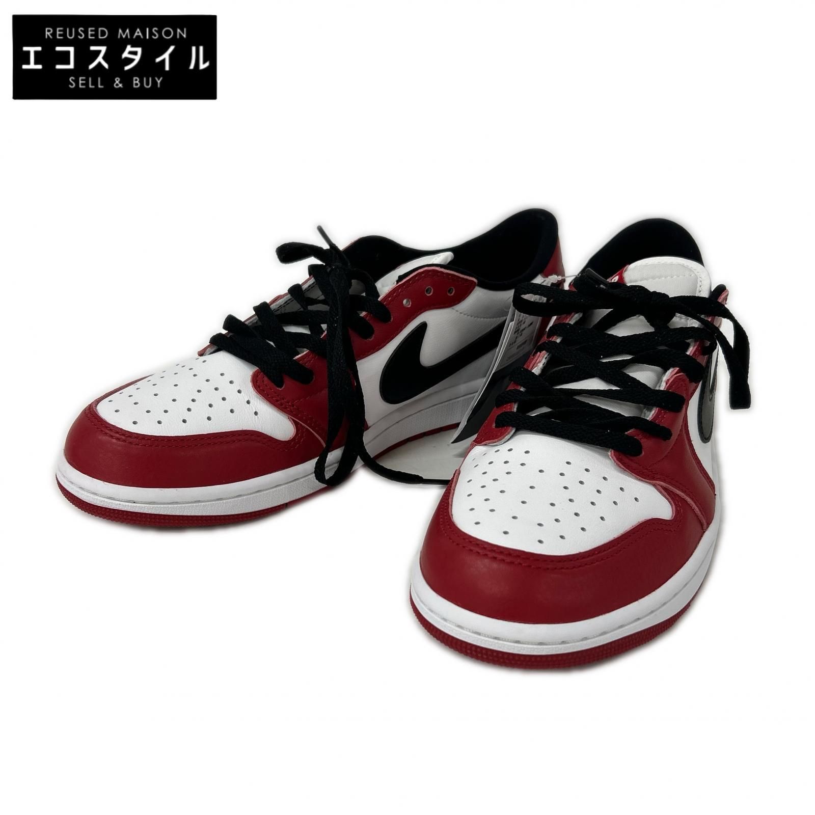 NIKE　ナイキ　【新品同様】HQ6998-600 AIR JORDAN 1 RETRO LOW OG エア ジョーダン 1 レトロ ロー オリジナル スニーカー　US10.5
