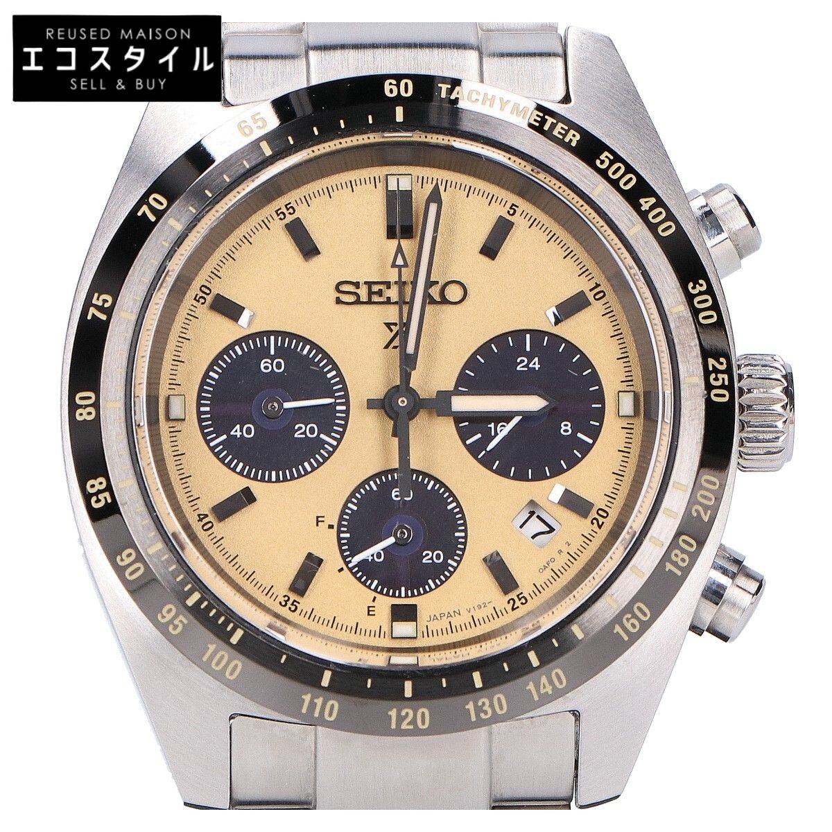 SEIKO　セイコー　SBDL089 V192 PROSPEX SPEEDTIMER プロスペックス クロノグラフ ソーラー