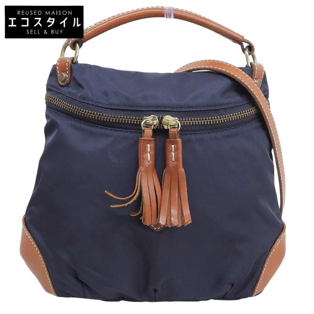 Felisi　フェリージ　15/42/DS 2WAY ハンドバッグ レディース ナイロン ネイビー