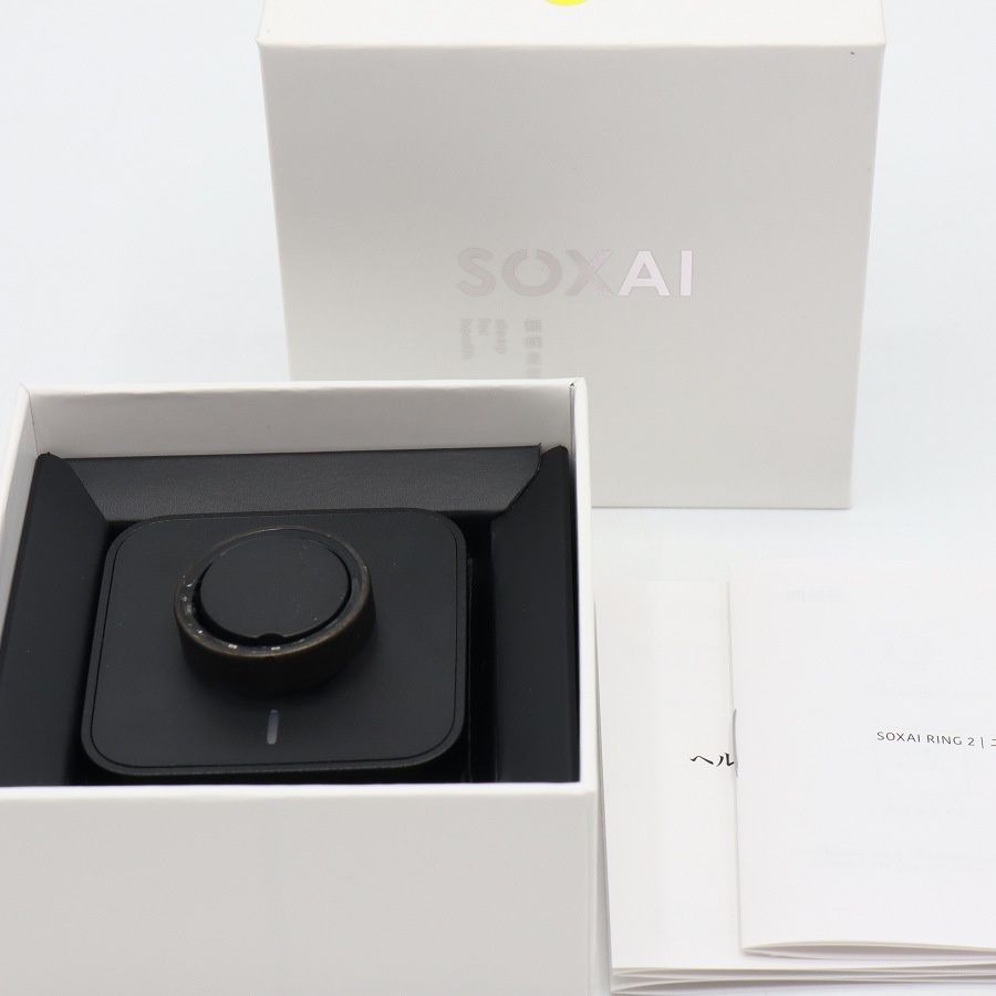 【美品】SOXAI RING 2 マットブラック 22号 SOXAIRING2MBK22 スマートリング ソクサイリング 本体