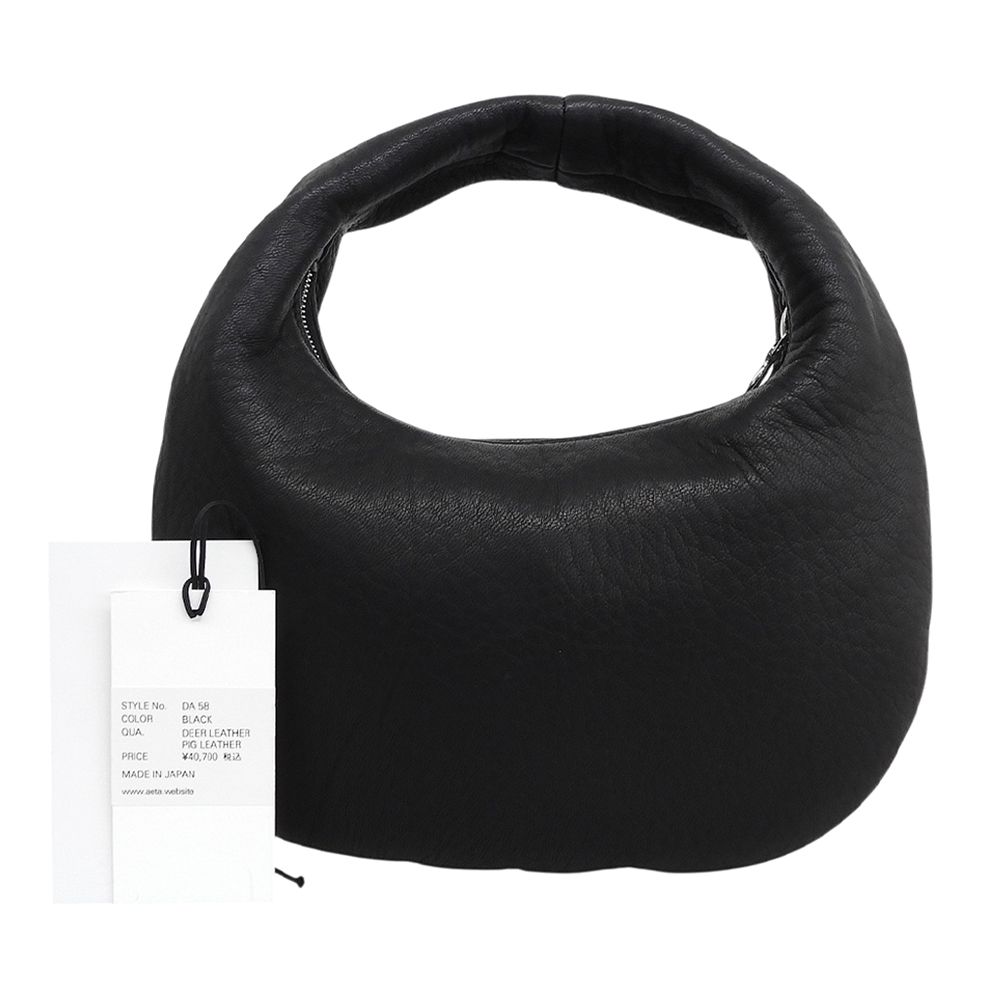 Aeta アエタ 新品同様 ROUND ONE SHOULDER レザー ハンドバッグ